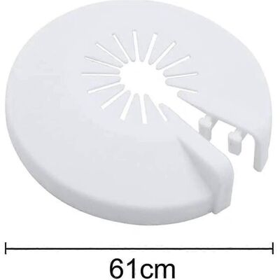 YUDO Lot De 30 Cache-tuyaux De Radiateur, Colliers De Serrage Pour Tuyaux De Chauffage, Couvercles En Plastique Pour Tuyaux De Diamètre 8-22 Mm, Rosaces Ouvrantes, Clapet Anti-retour - Publicité YUDO Lot De 30 Cache-tuyaux De Radiateur, Colliers De Serrage Pour Tuyaux De Chauffage, Couvercles En Plastique Pour Tuyaux De Diamètre 8-22 Mm, Rosaces Ouvrantes, Clapet Anti-retour - Publicité