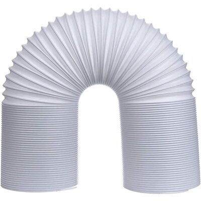 ALVIOR Tuyau D Évacuation Pour Climatiseur Mobile - Diamètre 130 Mm - Longueur 1,5 M - En Pvc Flexible Avec Armature Métallique - Pour Installation Intérieure Ou Fenêtre - 1 Pièce - Publicité ALVIOR Tuyau D Évacuation Pour Climatiseur Mobile - Diamètre 130 Mm - Longueur 1,5 M - En Pvc Flexible Avec Armature Métallique - Pour Installation Intérieure Ou Fenêtre - 1 Pièce - Publicité