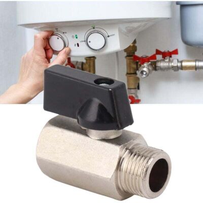 OEM Robinet À Gaz De Type Boule À Filetage Mâle/femelle En Laiton Épaissi Pour Le Sablage De L'Eau Du Robinet Domestique 3/8-- - Publicité OEM Robinet À Gaz De Type Boule À Filetage Mâle/femelle En Laiton Épaissi Pour Le Sablage De L'Eau Du Robinet Domestique 3/8-- - Publicité