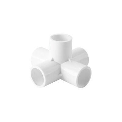 OEM Raccord Coudé En Pvc - 3 Voies - Raccord De Tuyau - Raccord Adaptateur 3/4/5 Voies En Pvc Pour Conduites D'Eau Domestiques - Publicité OEM Raccord Coudé En Pvc - 3 Voies - Raccord De Tuyau - Raccord Adaptateur 3/4/5 Voies En Pvc Pour Conduites D'Eau Domestiques - Publicité