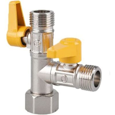 SCORPIO Vanne À Boisseau Sphérique À Gaz À 2 Voies, 2 Voies Avec Marche/arrêt Individuel, Robinet 1/2" Séparateur En T Robinet À Boisseau Sphérique À Gaz En Laiton Pour La Cuisine À Domicile - Publicité SCORPIO Vanne À Boisseau Sphérique À Gaz À 2 Voies, 2 Voies Avec Marche/arrêt Individuel, Robinet 1/2" Séparateur En T Robinet À Boisseau Sphérique À Gaz En Laiton Pour La Cuisine À Domicile - Publicité