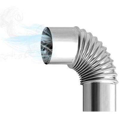 OEM Tuyau Coudé À 90° Pour Poêle - Ø 60 Mm - En Acier - Bouchon De Pluie Coudé Pour Poêle-crezuo - Publicité OEM Tuyau Coudé À 90° Pour Poêle - Ø 60 Mm - En Acier - Bouchon De Pluie Coudé Pour Poêle-crezuo - Publicité