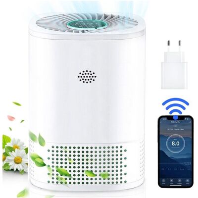 Cellfast Purificateur D'Air Hepa H13 - Cadr 102m³-h - 3 Niveaux De Filtration 99.97%, 49m² - Contrôle Intelligent - Publicité Cellfast Purificateur D'Air Hepa H13 - Cadr 102m³-h - 3 Niveaux De Filtration 99.97%, 49m² - Contrôle Intelligent - Publicité
