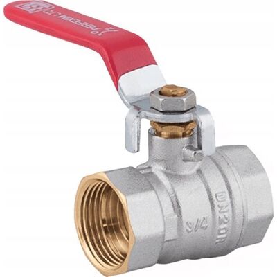Vanne Perfexim Dn40 Laiton Nickelé Certifiée Eau Potable - Publicité Vanne Perfexim Dn40 Laiton Nickelé Certifiée Eau Potable - Publicité