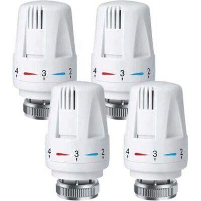 OEM 4 Pièces Tete Thermostatique Radiateur, Tête De Vanne De Radiateur, Robinet Thermostatique Radiateur, M30 X 1,5 Tête De Thermostat - Publicité OEM 4 Pièces Tete Thermostatique Radiateur, Tête De Vanne De Radiateur, Robinet Thermostatique Radiateur, M30 X 1,5 Tête De Thermostat - Publicité