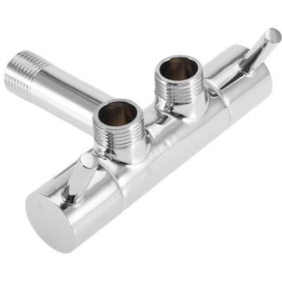 ABYSSE Vanne De Commande Multifonction Tout En Cuivre Avec Une Entrée Et Deux Sorties, Double Sortie Et Double Interrupteur, Vanne D'Angle De Toilette Pour Bidet, Vanne De Commande De Pistolet De Pulvérisati - Publicité ABYSSE Vanne De Commande Multifonction Tout En Cuivre Avec Une Entrée Et Deux Sorties, Double Sortie Et Double Interrupteur, Vanne D'Angle De Toilette Pour Bidet, Vanne De Commande De Pistolet De Pulvérisati - Publicité