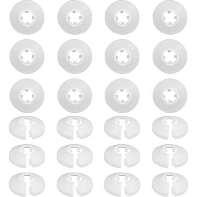 FOGSHIELD Zolginah – Lot De 30 Cache-tuyaux En Plastique Pour Radiateur – Résistant À L'Usure – Installation Rapide – Pour Tuyaux De Chauffage Et Sanitaires - Publicité FOGSHIELD Zolginah – Lot De 30 Cache-tuyaux En Plastique Pour Radiateur – Résistant À L'Usure – Installation Rapide – Pour Tuyaux De Chauffage Et Sanitaires - Publicité