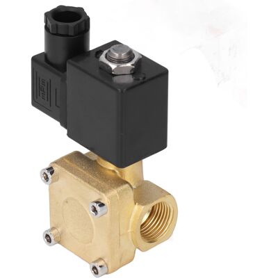 MRTRS Électrovanne Haute Pression En Laiton, 2 Positions, 2 Voies, Normalement Fermée, G3/8 Pouce, À Commande Pilote, 220 V Ca - Publicité MRTRS Électrovanne Haute Pression En Laiton, 2 Positions, 2 Voies, Normalement Fermée, G3/8 Pouce, À Commande Pilote, 220 V Ca - Publicité