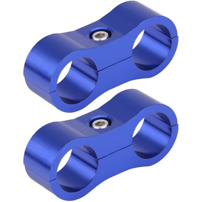 MOXIE Séparateur De Tuyau Tressé An6, 2 Pièces, Pince De Raccord, Support Adaptateur Universel Bleu - Publicité MOXIE Séparateur De Tuyau Tressé An6, 2 Pièces, Pince De Raccord, Support Adaptateur Universel Bleu - Publicité