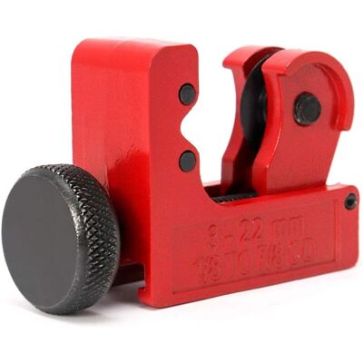 Melissa Mini Coupe-tube En Cuivre, 3-22mm, Pour Tubes/tuyaux En Cuivre, De Laiton, Pvc, Plastique Et Aluminium - Publicité Melissa Mini Coupe-tube En Cuivre, 3-22mm, Pour Tubes/tuyaux En Cuivre, De Laiton, Pvc, Plastique Et Aluminium - Publicité