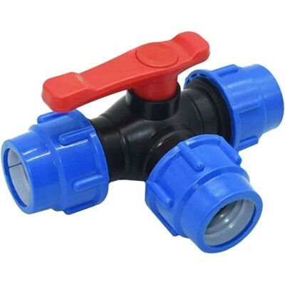 OEM Vanne À Bille D'Arrêt,32mm Robinet À Tournant Sphérique À Trois Voies À Connexion Rapide Pvc Pe Tuyau À Interrupteur Rapide Connecteur En T (size : 32mm)- - Publicité OEM Vanne À Bille D'Arrêt,32mm Robinet À Tournant Sphérique À Trois Voies À Connexion Rapide Pvc Pe Tuyau À Interrupteur Rapide Connecteur En T (size : 32mm)- - Publicité