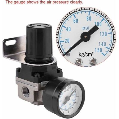 XVX Vanne De Régulation De Pression Pour Gaz – Modèle Ar2000-02, Précision Haute Performance, Raccord 1/4″ Bsp, Construction En Laiton Nickelé - Publicité XVX Vanne De Régulation De Pression Pour Gaz – Modèle Ar2000-02, Précision Haute Performance, Raccord 1/4″ Bsp, Construction En Laiton Nickelé - Publicité