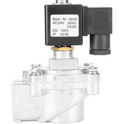 XVX Électrovanne À Impulsion 2 Voies G1″, Modèle Dmf-z-25, Tension Continue 24 V, Raccord À Angle Droit - Publicité XVX Électrovanne À Impulsion 2 Voies G1″, Modèle Dmf-z-25, Tension Continue 24 V, Raccord À Angle Droit - Publicité