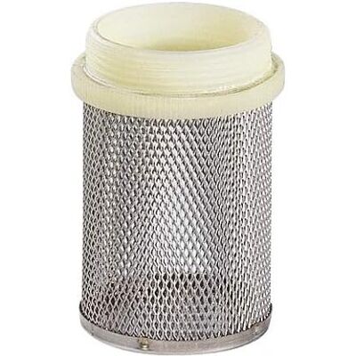 GRASSLIN 1 Crépine Sans Clapet 1 1/4 Pouces Maille Inox Filetage Plastique Pour Plomberie - Publicité GRASSLIN 1 Crépine Sans Clapet 1 1/4 Pouces Maille Inox Filetage Plastique Pour Plomberie - Publicité