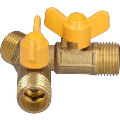 OEM Vanne À Bille 3 Voies G1/2 – Raccord Fileté Mâle Pour Gaz Naturel – Installation Facile – Laiton Durable Et Résistant À La Corrosion - Publicité OEM Vanne À Bille 3 Voies G1/2 – Raccord Fileté Mâle Pour Gaz Naturel – Installation Facile – Laiton Durable Et Résistant À La Corrosion - Publicité