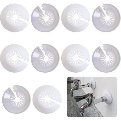 FOGSHIELD Lntyq – Cache Tuyau Radiateur Rosace – Lot De 10 Pièces En Pvc – Pour Tuyaux De 10 À 25mm – Résistant À La Chaleur Et À La Corrosion - Publicité FOGSHIELD Lntyq – Cache Tuyau Radiateur Rosace – Lot De 10 Pièces En Pvc – Pour Tuyaux De 10 À 25mm – Résistant À La Chaleur Et À La Corrosion - Publicité