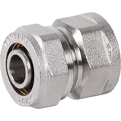 Raccord Perfexim 702 Nickelé Laiton 25 Mm 1 Pouce - Publicité Raccord Perfexim 702 Nickelé Laiton 25 Mm 1 Pouce - Publicité