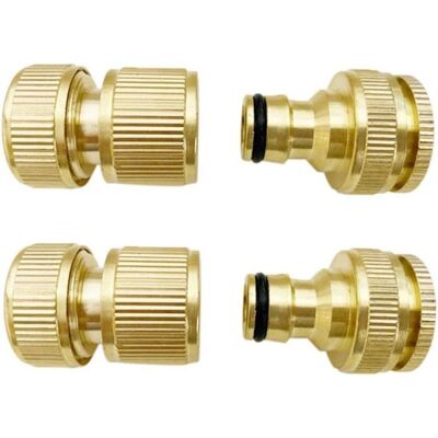 Cellfast 4 Raccord Tuyau Eau Raccord Laiton Tuyau, Lot De 4 Raccords De Tuyau De Nez De Robinet En Laiton 1/2 Et 3/4 Filetage Extérieur - Publicité Cellfast 4 Raccord Tuyau Eau Raccord Laiton Tuyau, Lot De 4 Raccords De Tuyau De Nez De Robinet En Laiton 1/2 Et 3/4 Filetage Extérieur - Publicité
