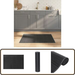 VIDAXL Tapis Rectangulaire Gris 70x100 Cm Bambou - Tappeto Design - Tapis Intérieur - Tapis Salle À Manger - Tapis Chambre - Tapis Nature - Publicité VIDAXL Tapis Rectangulaire Gris 70x100 Cm Bambou - Tappeto Design - Tapis Intérieur - Tapis Salle À Manger - Tapis Chambre - Tapis Nature - Publicité