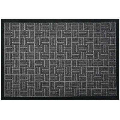 ABYSSE 1 Tapis De Cuisine Moderne Coureur Bordé Absorbant Antidérapant Lavable Gris - 45x75 Cm - Publicité ABYSSE 1 Tapis De Cuisine Moderne Coureur Bordé Absorbant Antidérapant Lavable Gris - 45x75 Cm - Publicité