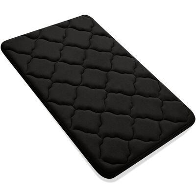 Generic Tapis De Bain Antiderapant,tapis Salle De Bain En Mousse À Mémoire Douce, Absorbant,lavable En Machine, 40 X 60 Cm, Noir - Publicité Generic Tapis De Bain Antiderapant,tapis Salle De Bain En Mousse À Mémoire Douce, Absorbant,lavable En Machine, 40 X 60 Cm, Noir - Publicité