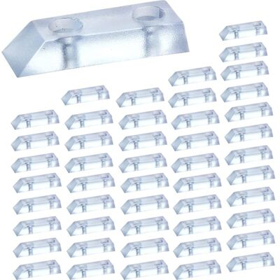 Vision Patins De Protection En Plastique Pour Pieds De Table, Antidérapants, À Visser, 48 Pièces Par Paquet, Transparents, Adaptés Aux Tapis Et Aux Sols (vis Non Incluses) - Publicité Vision Patins De Protection En Plastique Pour Pieds De Table, Antidérapants, À Visser, 48 Pièces Par Paquet, Transparents, Adaptés Aux Tapis Et Aux Sols (vis Non Incluses) - Publicité