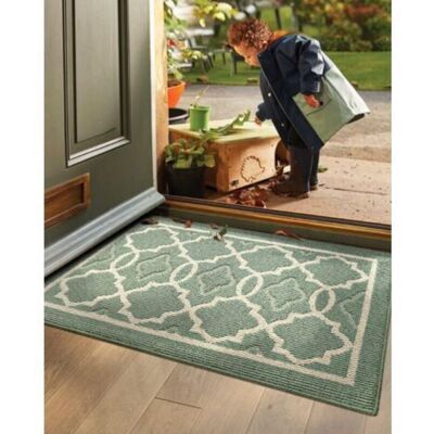 OEM Paillasson Antidérapant.tapis De Porte Intérieur Et Extérieur Absorbant Et Résistant.tapis D'Entrée Lavable En Machine.anti-poussière - 50 X 80 Cm.vert - Publicité OEM Paillasson Antidérapant.tapis De Porte Intérieur Et Extérieur Absorbant Et Résistant.tapis D'Entrée Lavable En Machine.anti-poussière - 50 X 80 Cm.vert - Publicité