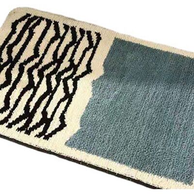 HEAT Tapis Rectangulaire Antidérapant, Épais, Confortable, Absorbant L'Humidité Et Lavable Pour Entrée, Bleu, 40 X 60 Cm - Publicité HEAT Tapis Rectangulaire Antidérapant, Épais, Confortable, Absorbant L'Humidité Et Lavable Pour Entrée, Bleu, 40 X 60 Cm - Publicité
