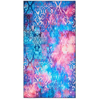 BELIANI Tapis Bohème Oriental En Polyester 80 X 150 Cm Motif Imprimé Couleurs Vives Multicolore Orvella - Publicité BELIANI Tapis Bohème Oriental En Polyester 80 X 150 Cm Motif Imprimé Couleurs Vives Multicolore Orvella - Publicité