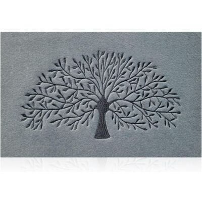 SCORPIO 1 Tapis De Porte Arbre De Vie Caoutchouc Antidérapant Absorbant Lavable Intérieur Extérieur - Publicité SCORPIO 1 Tapis De Porte Arbre De Vie Caoutchouc Antidérapant Absorbant Lavable Intérieur Extérieur - Publicité