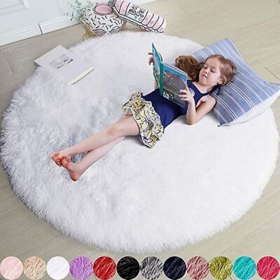 URSUS Ensoleille – Tapis Rond Moelleux Pour Chambre D'Enfant – Support En Caoutchouc Antidérapant – Nettoyage À La Main Recommandé – Couleur Vive - Publicité URSUS Ensoleille – Tapis Rond Moelleux Pour Chambre D'Enfant – Support En Caoutchouc Antidérapant – Nettoyage À La Main Recommandé – Couleur Vive - Publicité