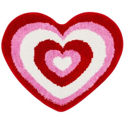 Melissa Tapis De Sol En Forme De Cœur - Idéal Pour La Saint-valentin, Tapis De Salle De Bain Ou Décoratif Pour Porte D'Entrée - Décoration Festive Et Romantique. Publicité Melissa Tapis De Sol En Forme De Cœur - Idéal Pour La Saint-valentin, Tapis De Salle De Bain Ou Décoratif Pour Porte D'Entrée - Décoration Festive Et Romantique. Publicité