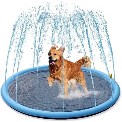 Melissa Ersandy – Tapis D'Arrosage Pour Chiens 150 Cm – Baignoire Piscine Enfant – Pvc Antidérapant Sans Bpa – Épaisseur 0,45 Mm Pour Plus De Résistance - Publicité Melissa Ersandy – Tapis D'Arrosage Pour Chiens 150 Cm – Baignoire Piscine Enfant – Pvc Antidérapant Sans Bpa – Épaisseur 0,45 Mm Pour Plus De Résistance - Publicité