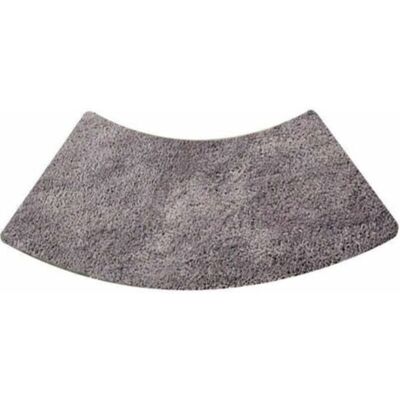 BRAST Tapis De Douche Rond Festonné, Tapis De Douche Quart De Rond En Microfibre, Lavable En Machine, Antidérapant, Gris, 45x100cm - Publicité BRAST Tapis De Douche Rond Festonné, Tapis De Douche Quart De Rond En Microfibre, Lavable En Machine, Antidérapant, Gris, 45x100cm - Publicité