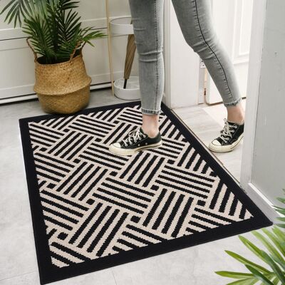 OEM Tapis De Porte Intérieur Extérieur 50x80cm Antidérapant, Paillasson Absorbant Lavable Pour Entrée, Patio, Couloir, Animaux - Publicité OEM Tapis De Porte Intérieur Extérieur 50x80cm Antidérapant, Paillasson Absorbant Lavable Pour Entrée, Patio, Couloir, Animaux - Publicité