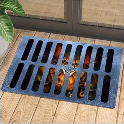 OEM Paillasson, Tapis Porte Clown D'Halloween, Paillasson Clown D'Égout Effrayant,3d Stéréo Vision Paillasson Horreur, Pour Décoration D'Halloween,4060cm - Publicité OEM Paillasson, Tapis Porte Clown D'Halloween, Paillasson Clown D'Égout Effrayant,3d Stéréo Vision Paillasson Horreur, Pour Décoration D'Halloween,4060cm - Publicité
