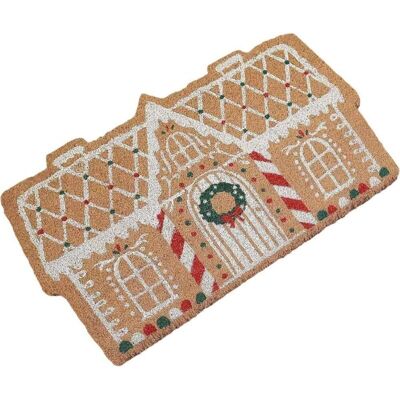OEM 4060cm Tapis De Bienvenue De Noël, Paillasson D'Extérieur Pour Maison En Pain D'Épice Décoration De Porche, Accessoire Photo, Décoration Cadeau-dou - Publicité OEM 4060cm Tapis De Bienvenue De Noël, Paillasson D'Extérieur Pour Maison En Pain D'Épice Décoration De Porche, Accessoire Photo, Décoration Cadeau-dou - Publicité