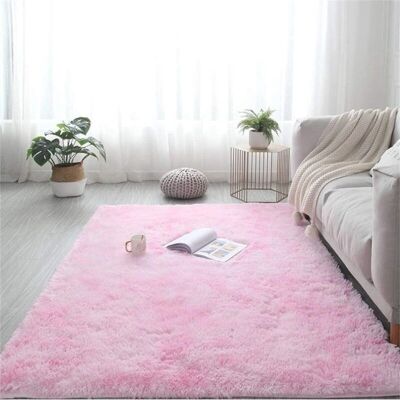 OEM Tapis Shaggy 60x160 Cm Rose Clair, Tapis Moelleux À Poils Longs, Antidérapant, Pour Salon, Chambre, Couloir, Doux Et Confortable, Idéal Enfants - Publicité OEM Tapis Shaggy 60x160 Cm Rose Clair, Tapis Moelleux À Poils Longs, Antidérapant, Pour Salon, Chambre, Couloir, Doux Et Confortable, Idéal Enfants - Publicité
