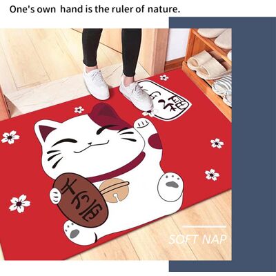 HEAT Tapis De Cuisine, Tapis De Sol, Paillasson 60x90cm, Motif Chat, Décoration Pour La Maison, Le Bureau Ou L'Hôtel - Publicité HEAT Tapis De Cuisine, Tapis De Sol, Paillasson 60x90cm, Motif Chat, Décoration Pour La Maison, Le Bureau Ou L'Hôtel - Publicité