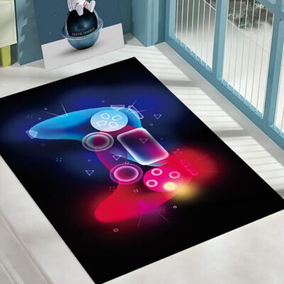 SCORPIO Tapis Chambre Moderne Gamer 120x80cm 3d Manette Graffiti Tapis Chambre Enfant - Publicité SCORPIO Tapis Chambre Moderne Gamer 120x80cm 3d Manette Graffiti Tapis Chambre Enfant - Publicité