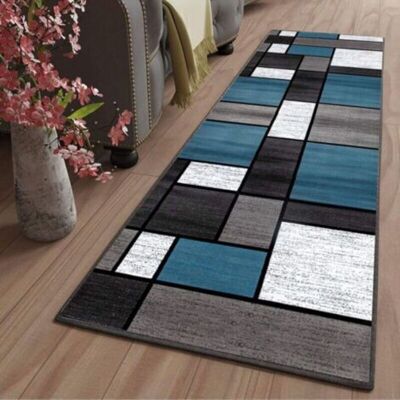 TRYWISE Tapis De Cuisine Antidérapant Lavable – Motifs Géométriques Modernes – Doux, Résistant À L’usure Et Polyvalent (salon, Chambre À Coucher) - Publicité TRYWISE Tapis De Cuisine Antidérapant Lavable – Motifs Géométriques Modernes – Doux, Résistant À L’usure Et Polyvalent (salon, Chambre À Coucher) - Publicité
