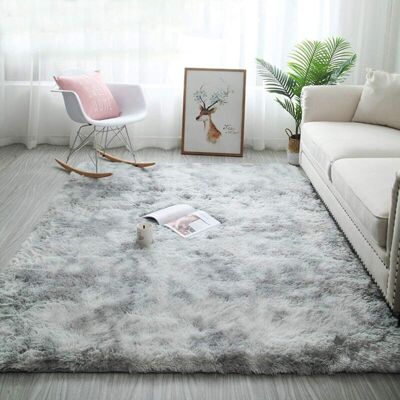 URSUS Tapis Chambre Tapis Modernes De Salon Soft Tapis À Poils Longs Moelleux Tapis Extra Doux Et Confortable Tapis Antidérapant Intérieur Moelleux Épais Pour Salon (gris Blanc, 140200cm)-ensoleillé - Publicité URSUS Tapis Chambre Tapis Modernes De Salon Soft Tapis À Poils Longs Moelleux Tapis Extra Doux Et Confortable Tapis Antidérapant Intérieur Moelleux Épais Pour Salon (gris Blanc, 140200cm)-ensoleillé - Publicité