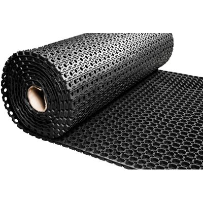 VIVOL Tapis Caillebotis Caoutchouc En Rouleau - Épaisseur 16 Mm - Largeur 120 Cm - Par Mètre Linéaire - Publicité VIVOL Tapis Caillebotis Caoutchouc En Rouleau - Épaisseur 16 Mm - Largeur 120 Cm - Par Mètre Linéaire - Publicité