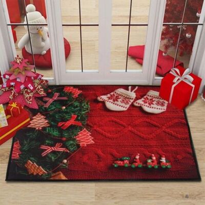 SCORPIO Paillasson De Noel, Tapis De Sol De Noël, Tapis De Porte 40x60 Cm, Tapis Maison Entrée, Motif De Noël, Noel Decoration Interieur Pour Entrée Bain Chambre Cuisine Salon - Publicité SCORPIO Paillasson De Noel, Tapis De Sol De Noël, Tapis De Porte 40x60 Cm, Tapis Maison Entrée, Motif De Noël, Noel Decoration Interieur Pour Entrée Bain Chambre Cuisine Salon - Publicité