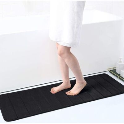 ABYSSE Paillasson D'Intérieur Antidérapant 40 X 120 Cm, Tapis D'Entrée Lavable En Machine, Extra Antidérapant, Noir - Publicité ABYSSE Paillasson D'Intérieur Antidérapant 40 X 120 Cm, Tapis D'Entrée Lavable En Machine, Extra Antidérapant, Noir - Publicité