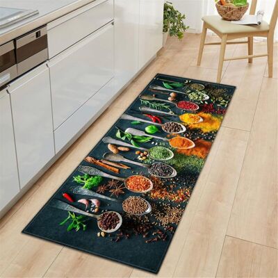 Melissa Houhence – Tapis De Cuisine Antidérapant Et Lavable 60x180 Cm – Polyester Et Éponge – Absorption Rapide Des Éclaboussures – Design Moderne 3d - Publicité Melissa Houhence – Tapis De Cuisine Antidérapant Et Lavable 60x180 Cm – Polyester Et Éponge – Absorption Rapide Des Éclaboussures – Design Moderne 3d - Publicité