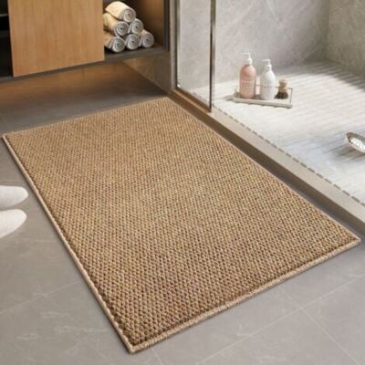 Vision Paillasson 50 X 80 Cm, Antidérapant, Lavable, Absorbant, Résistant À La Saleté, Pour Entrée Et Porte D'Entrée, Beige - Publicité Vision Paillasson 50 X 80 Cm, Antidérapant, Lavable, Absorbant, Résistant À La Saleté, Pour Entrée Et Porte D'Entrée, Beige - Publicité