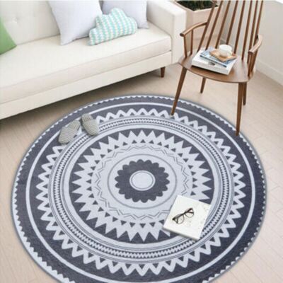 SANS MARQUE Tapis D'Extérieur Rond Ø60cm - Indoor / Outdoor-style 1 - Publicité SANS MARQUE Tapis D'Extérieur Rond Ø60cm - Indoor / Outdoor-style 1 - Publicité
