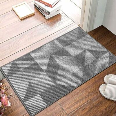 URSUS Paillasson Antidérapant Intérieur 60x90 Cm Tapis De Porte Doux Lavable En Machine Absorbant Et Résistant Paillasson Gris Exterieur Pour Entrée, Escaliers, Couloir, Cour - Gris - Publicité URSUS Paillasson Antidérapant Intérieur 60x90 Cm Tapis De Porte Doux Lavable En Machine Absorbant Et Résistant Paillasson Gris Exterieur Pour Entrée, Escaliers, Couloir, Cour - Gris - Publicité