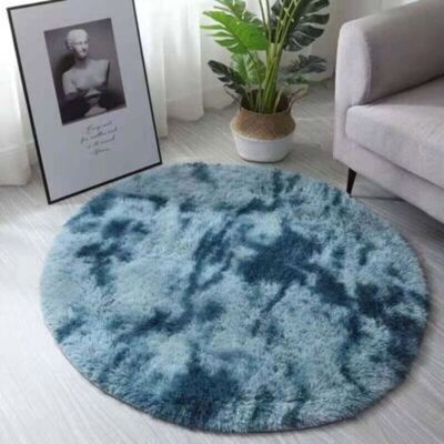 SANS MARQUE Tapis Rond Cozy Sensation ,tapis Salon Shaggy - Descente De Lit Chambre Grande Taille Poils Longs Moderne Tapid Moquette Poil Long (bleu Foncé, 80 Cm) - Publicité SANS MARQUE Tapis Rond Cozy Sensation ,tapis Salon Shaggy - Descente De Lit Chambre Grande Taille Poils Longs Moderne Tapid Moquette Poil Long (bleu Foncé, 80 Cm) - Publicité